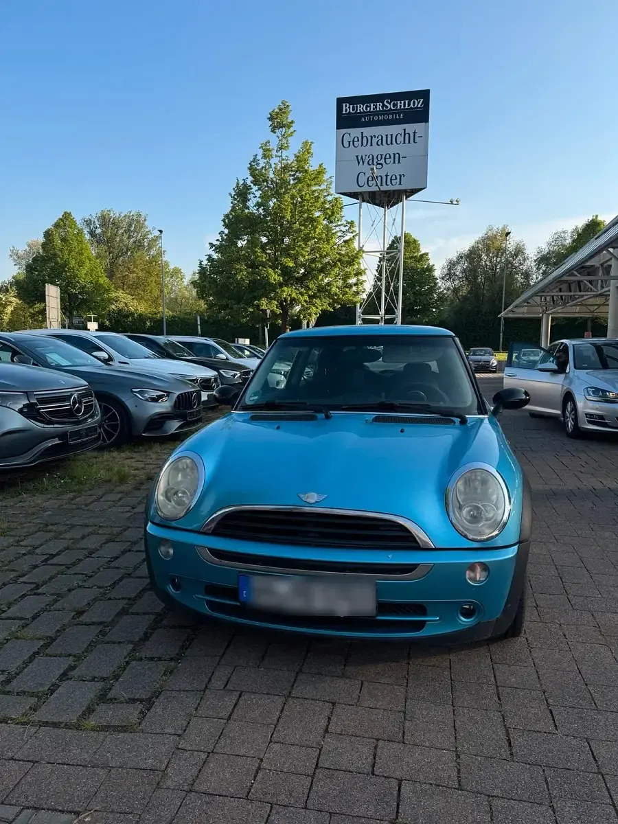 Gebraucht Mini Cooper 90 PS (66 kW) 2005 Blau Kleinwagen