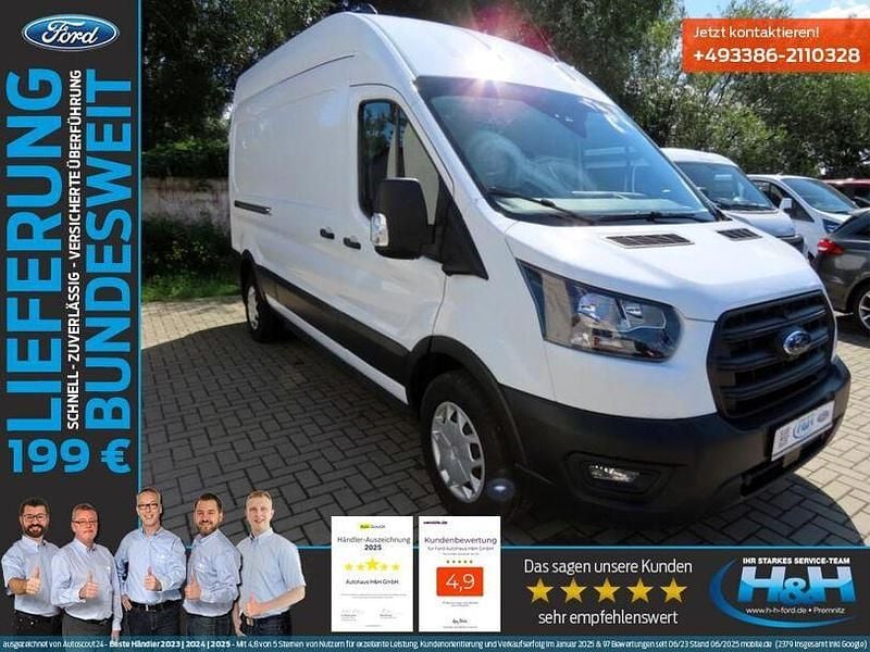 Frostweiß Gebraucht 2024 Ford Transit Trend Van | 28.240 € (Guter Preis) - Bild 1/4