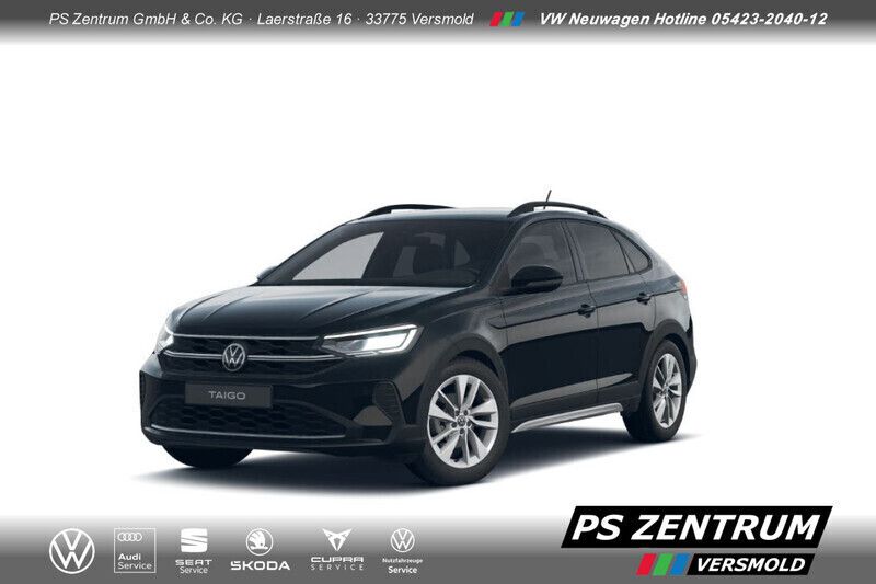 Schwarz Gebraucht 2022 VW Taigo Goal SUV | 32.530 € - Bild 1/4