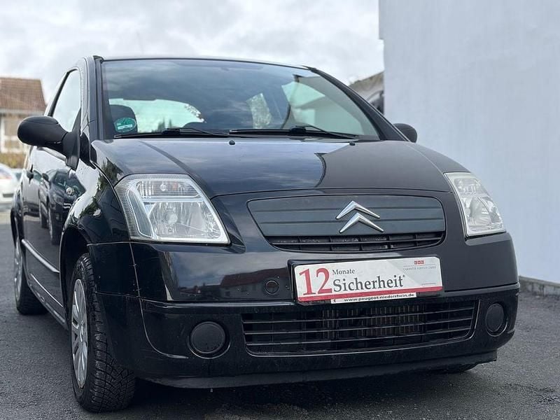 Gebraucht Citroën C2 Style 60 PS (44 kW) 2012 Schwarz Kleinwagen