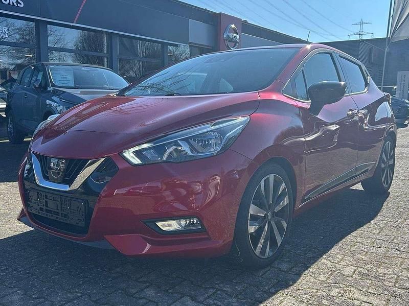 Gebraucht Nissan Micra 360º 90 PS (66 kW) 2019 Rot Kleinwagen
