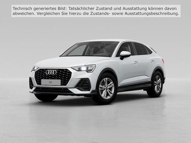 Gletscherweiß metallic Gebraucht 2024 Audi Q3 Sportback Basis SUV | 34.870 € (Superpreis) - Bild 1/2
