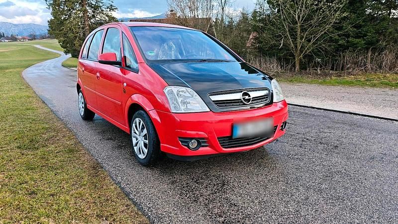 Gebraucht Opel Meriva Edition 90 PS (66 kW) 2008 Rot Van / Kleinbus