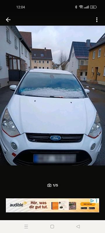 Gebraucht Ford S-MAX S 140 PS (102 kW) 2010 Weiß Van / Kleinbus