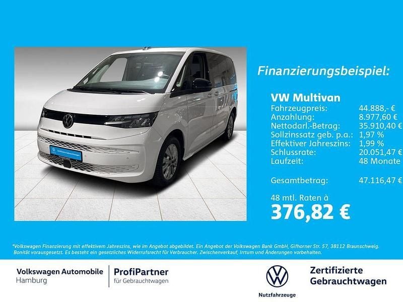 Weiß Gebraucht 2024 VW Multivan Basis Van | 44.888 € (Guter Preis) - Bild 1/4
