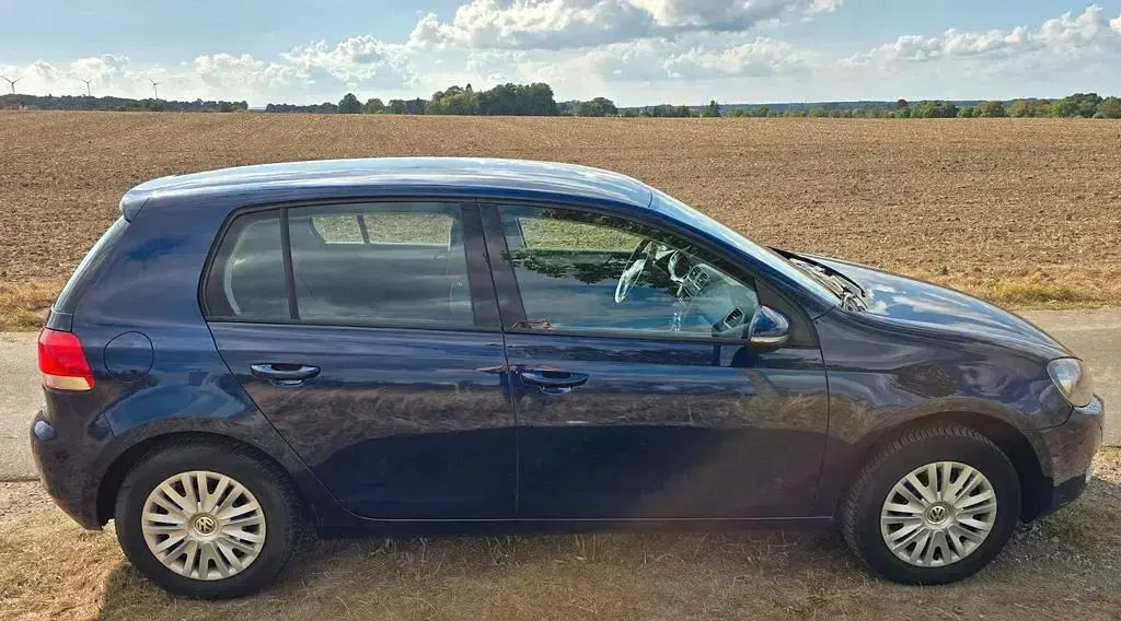 Gebraucht VW Golf VI 80 PS (58 kW) 2009 Blau Limousine