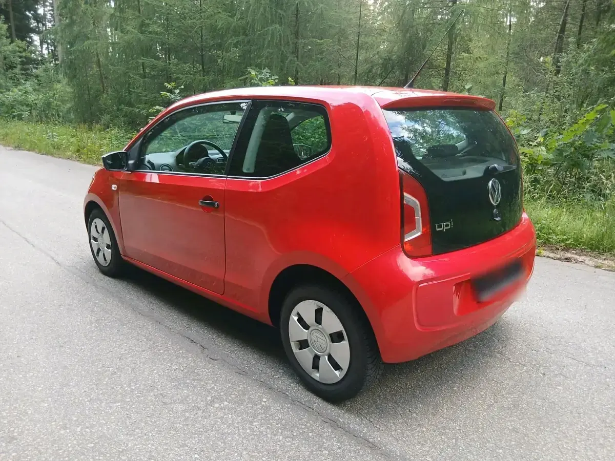 Gebraucht VW up! 60 PS (44 kW) 2012 Rot Kleinwagen