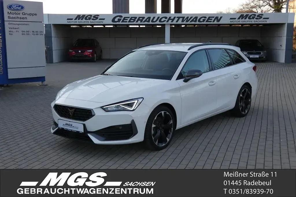 Usata Cupra Leon 150 CV (110 kW) 2024 Bianco Station wagon