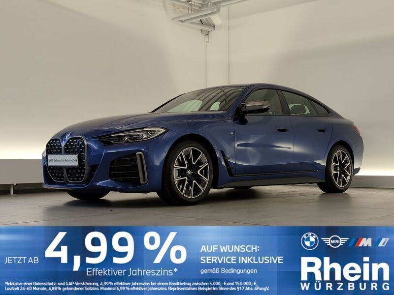 Blau Gebraucht 2024 BMW M440 M Sport Limousine | 54.240 € (Superpreis) - Bild 1/4