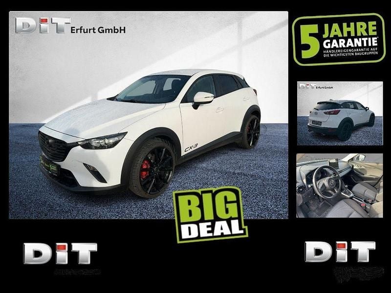 Gebraucht Mazda CX-3 Prime-Line 120 PS (88 kW) 2018 Arctic white SUV