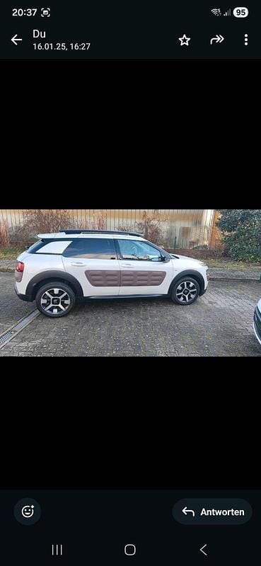 Gebraucht Citroën C4 Cactus 99 PS (72 kW) 2014 Weiß Kleinwagen