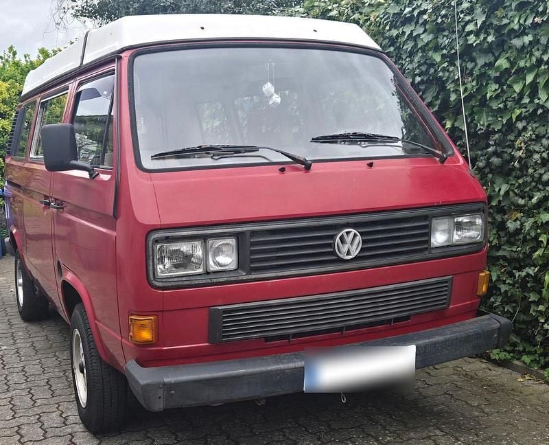 Second-hand VW T3 70 CP (51 kW) 1990 Roșu Van