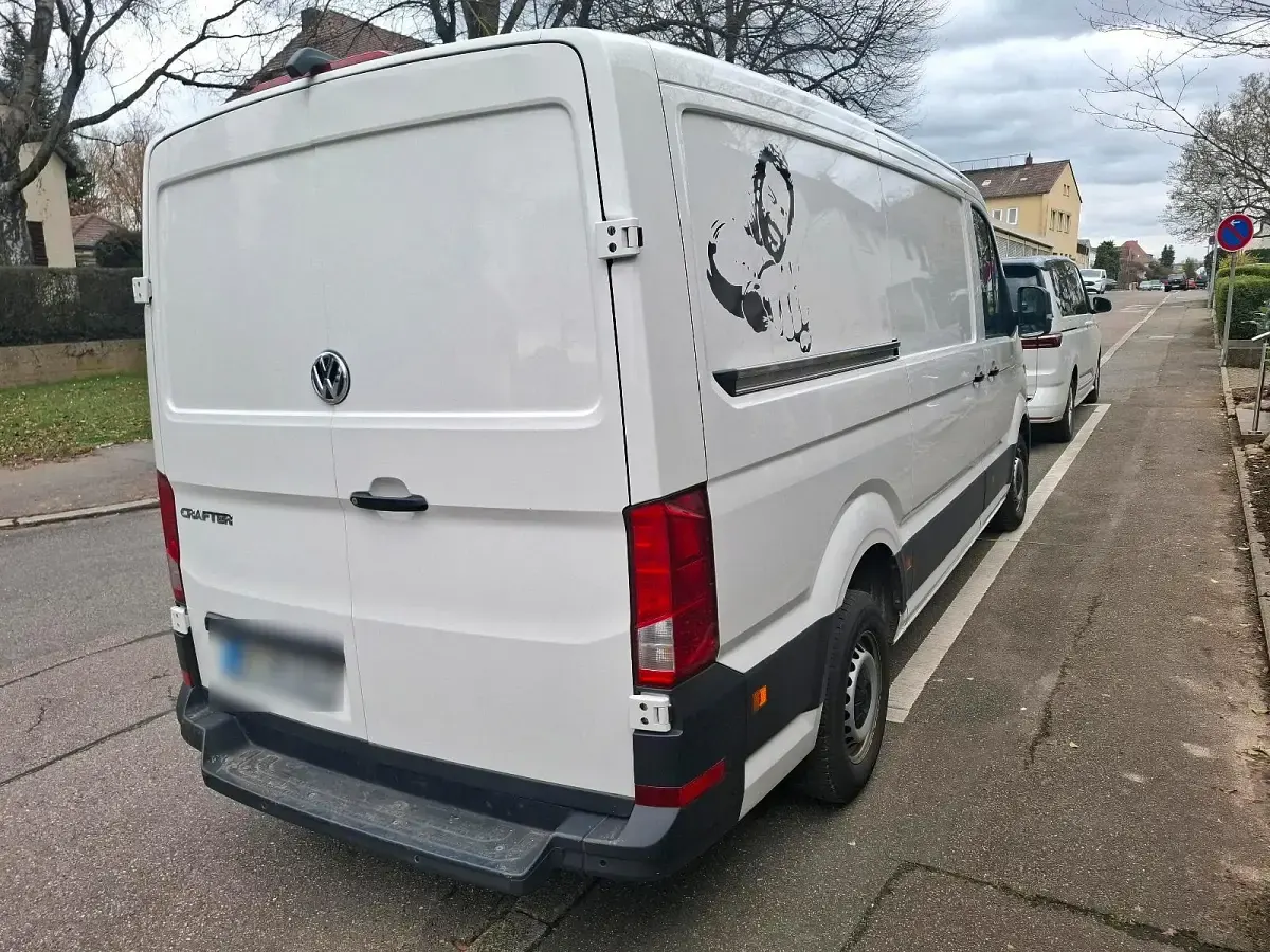 Gebraucht VW Crafter 102 PS (75 kW) 2022 Weiß Van
