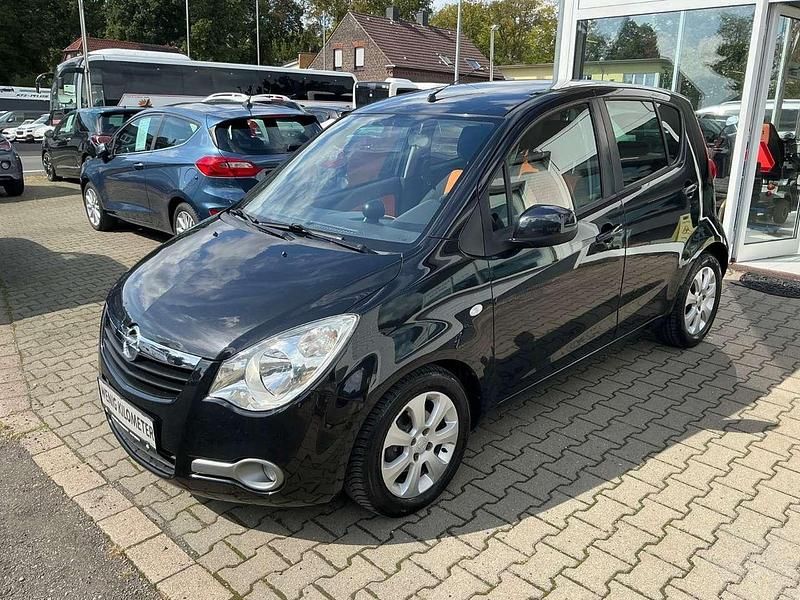 Schwarz Gebraucht 2009 Opel Agila Edition Kleinwagen | 4.950 € (Teuer) - Bild 1/4