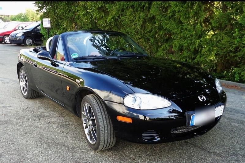 Gebraucht Mazda MX5 110 PS (80 kW) 2003 Schwarz Cabrio