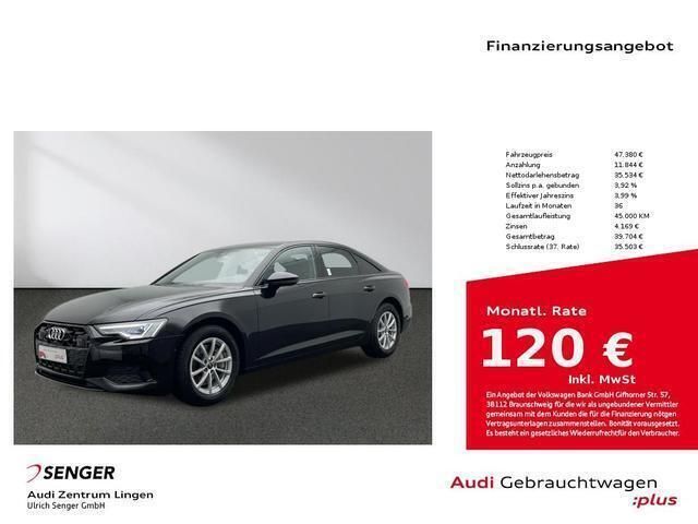 Schwarz Gebraucht 2024 Audi A6 Advanced Plus Limousine | 48.480 € (Fairer Preis) - Bild 1/4