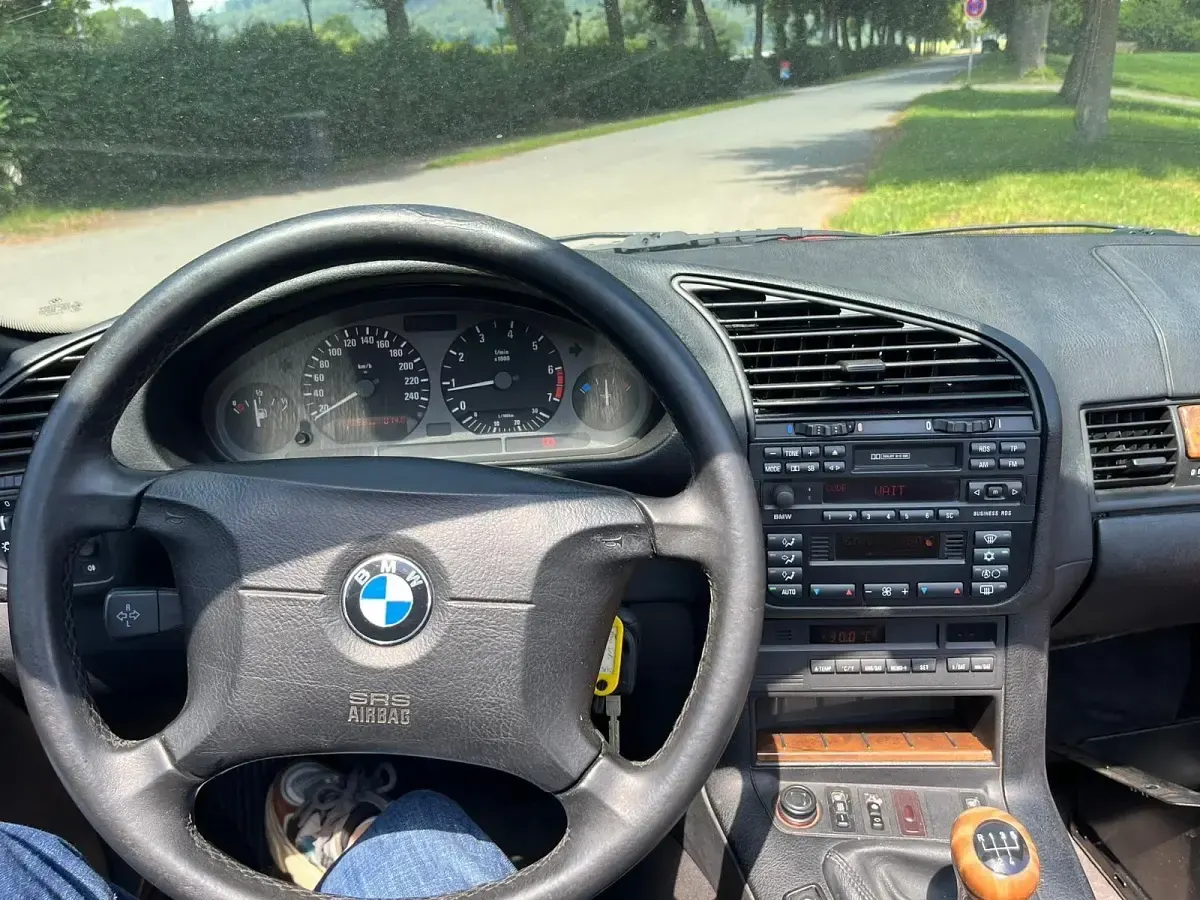 Gebraucht BMW 318 Cabriolet 1997 Rot Cabrio