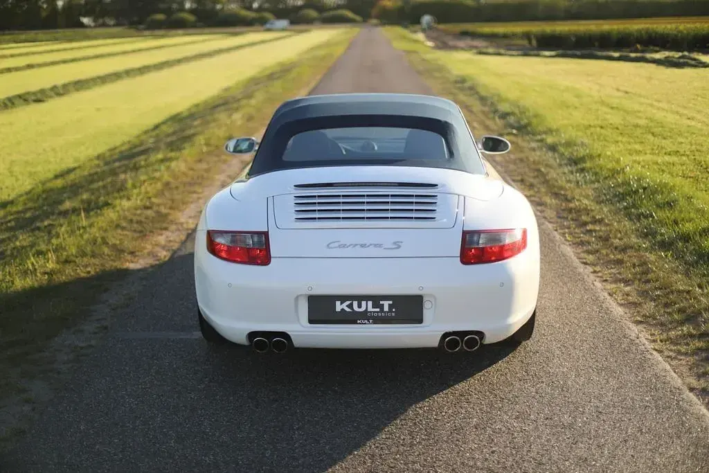 Gebraucht Porsche 911 Carrera S Cabriolet 355 PS (261 kW) 2008 Weiß Cabrio