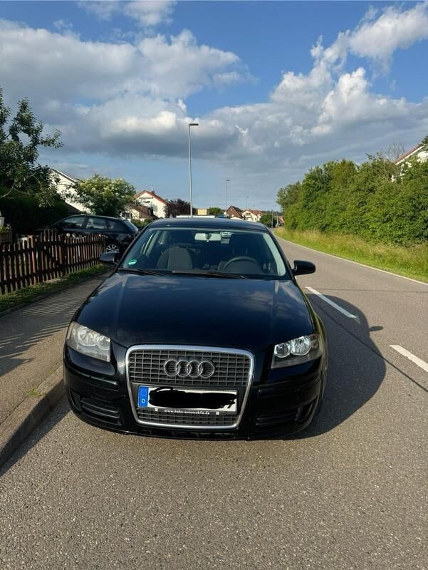 Schwarz Gebraucht 2008 Audi A3 Ambiente Coupé | 2.250 € (Guter Preis) - Bild 1/4