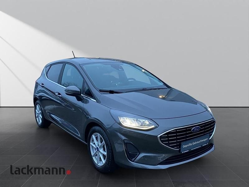 Gebraucht Ford Fiesta Titanium 125 PS (91 kW) 2022 Metallic) (grau Kleinwagen