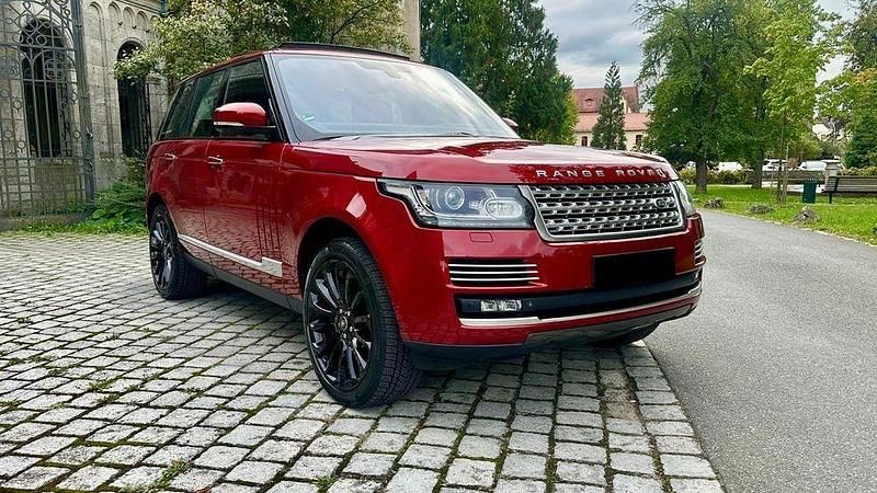 Rot Gebraucht 2016 Land Rover Range Rover Autobiography SUV | 36.700 € (Superpreis) - Bild 1/4