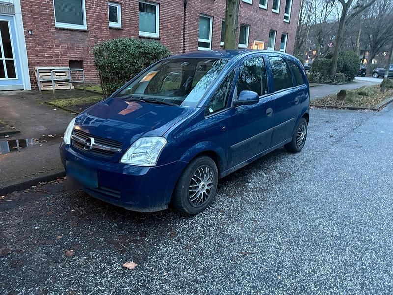 Blau Gebraucht 2004 Opel Meriva Van / Kleinbus | 800 € (Superpreis) - Bild 1/4