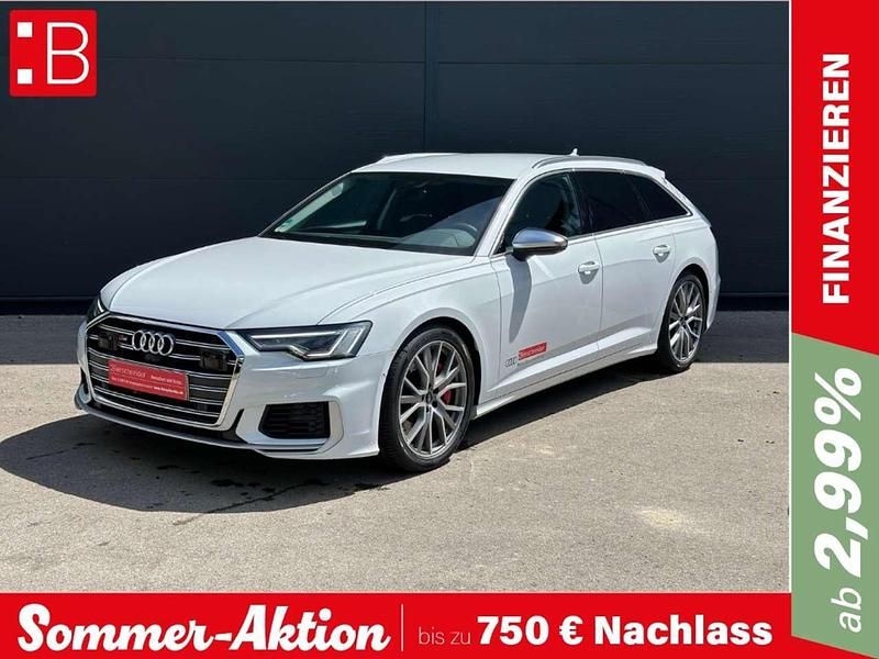 Weiss Gebraucht 2023 Audi S6 Ambiente Kombi | 57.350 € (Guter Preis) - Bild 1/4
