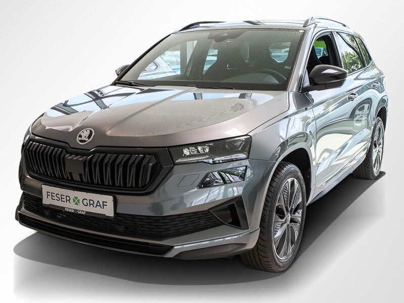 Graphitegrau Neu 2025 Skoda Karoq SportLine SUV | 38.490 € (Etwas zu teuer) - Bild 1/4