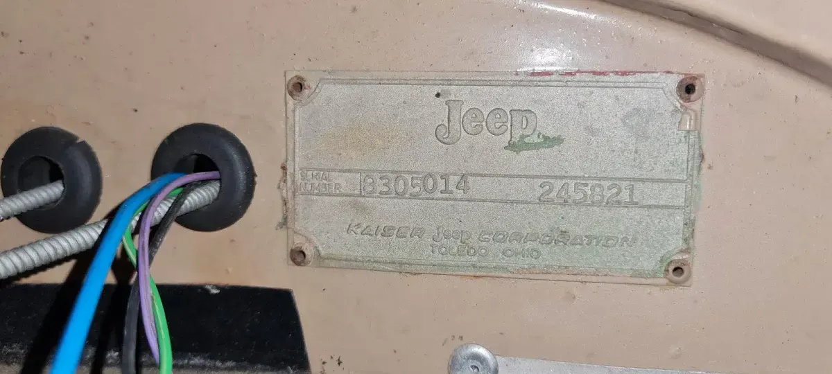 Gebraucht Jeep CJ 65 PS (47 kW) 1968 Gelb SUV
