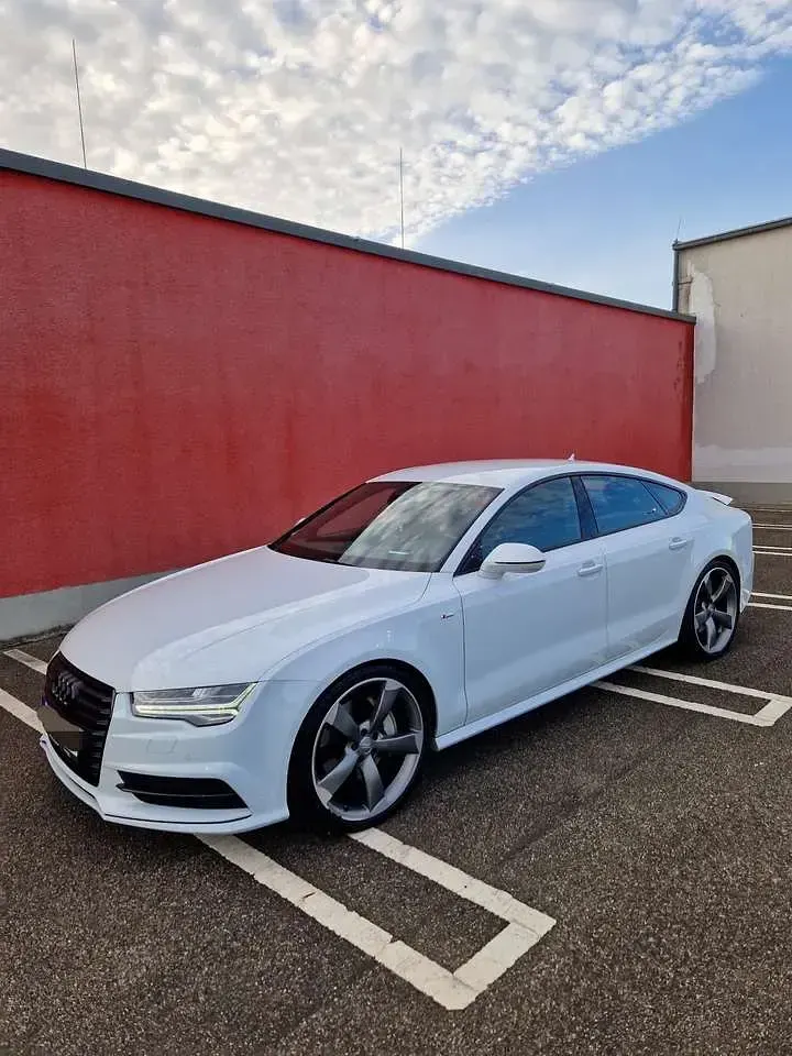 Gebraucht Audi A7 S-Line 320 PS (235 kW) 2015 Weiß Kleinwagen