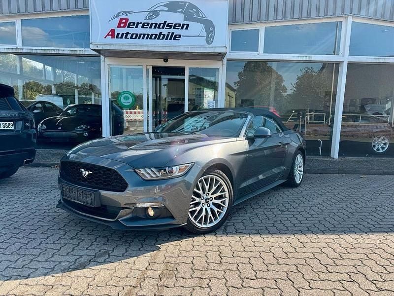 Grau Gebraucht 2017 Ford Mustang Premium Convertible Cabrio | 19.900 € (Fairer Preis) - Bild 1/4