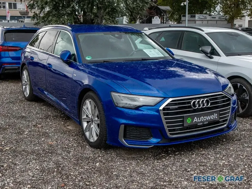 Gebraucht Audi A6 S-Line 299 PS (219 kW) 2023 Blau Kombi