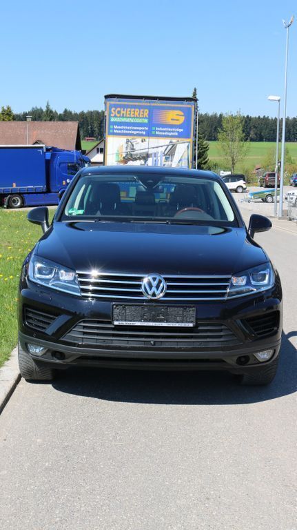Deep black perleffekt Gebraucht 2016 VW Touareg Terrain Tech SUV | 28.990 € (Fairer Preis) - Bild 1/4