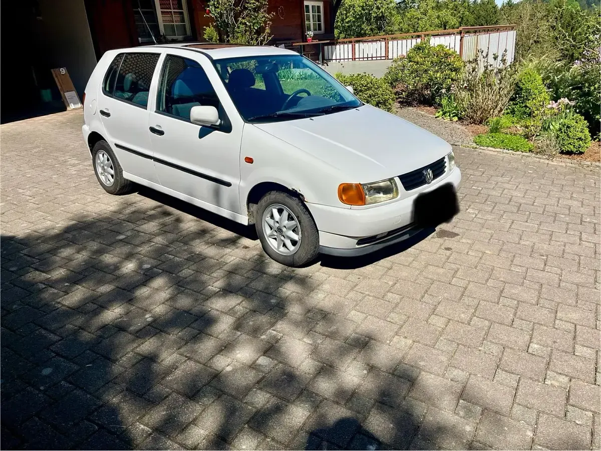 Gebraucht VW Polo 63 PS (46 kW) 1997 Weiß Kleinwagen