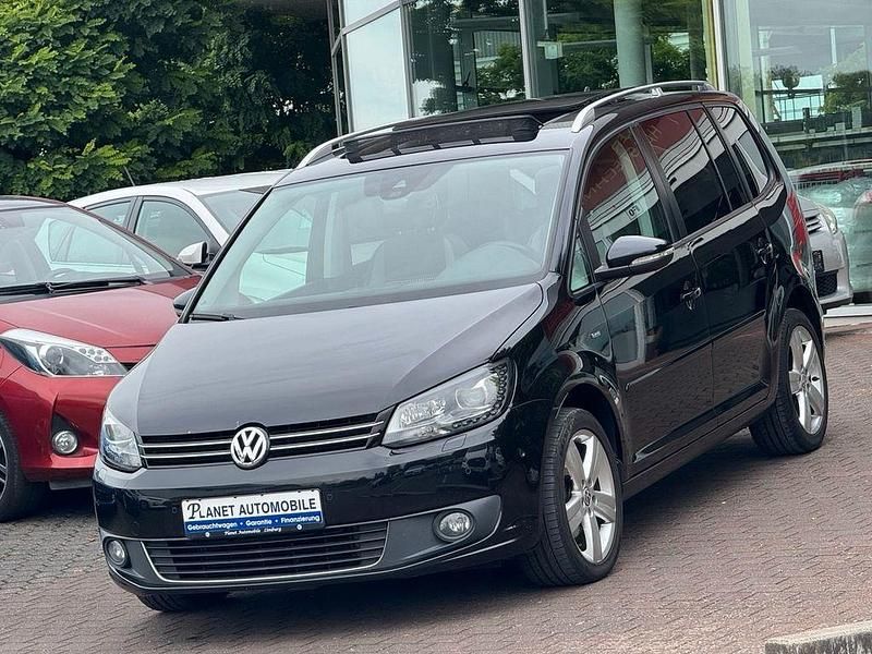 Gebraucht VW Touran Life 105 PS (77 kW) 2014 Schwarz Van / Kleinbus