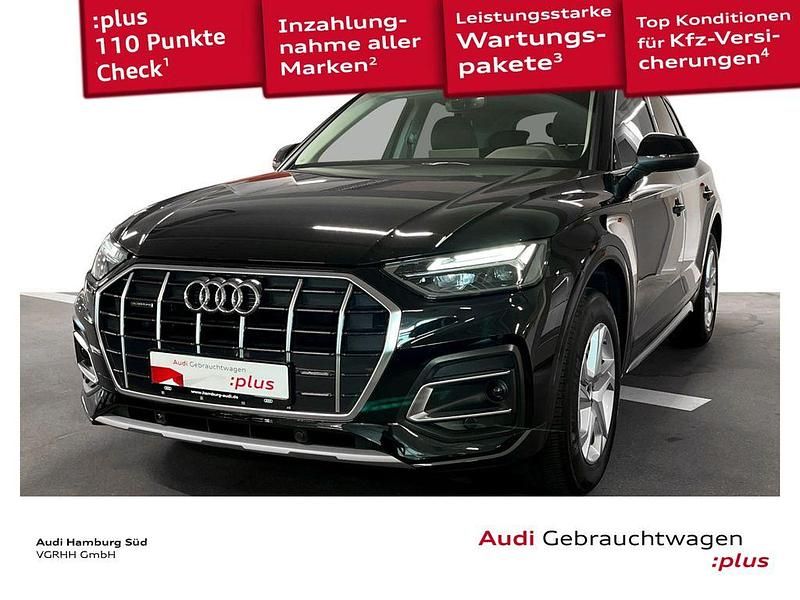 Mythosschwarz metallic Gebraucht 2023 Audi Q5 Advanced SUV | 39.940 € (Guter Preis) - Bild 1/3