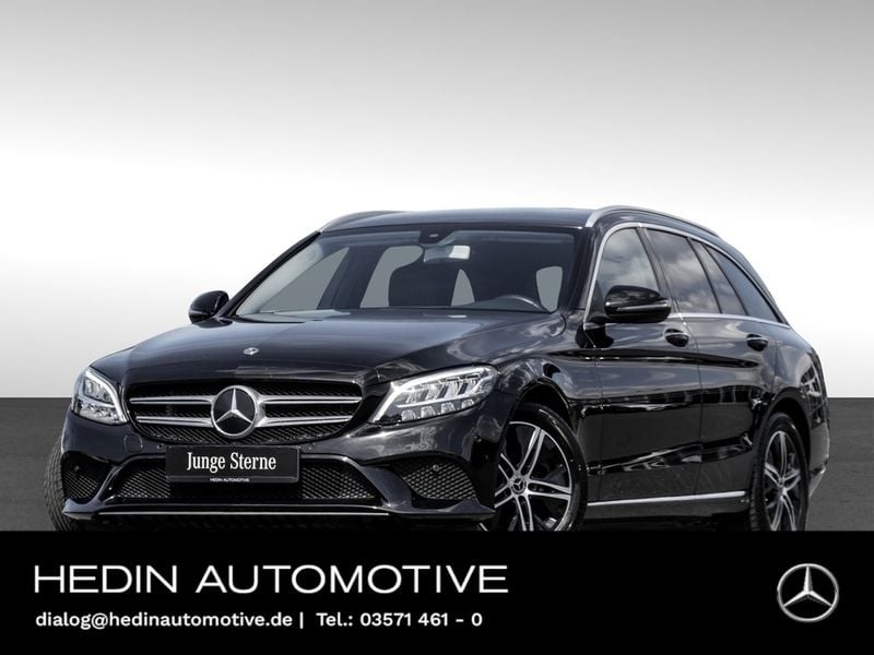 Schwarz Gebraucht 2020 Mercedes C300 Avantgarde Kombi | 27.590 € (Superpreis) - Bild 1/4