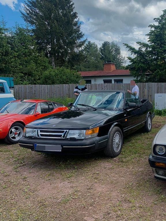 Gebraucht Saab 900 Cabriolet 126 PS (92 kW) 1990 Schwarz Cabrio