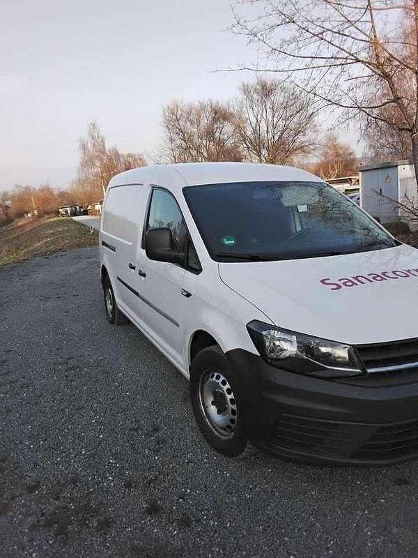 Gebraucht VW Caddy Maxi 102 PS (75 kW) 2019 Weiß Van / Kleinbus