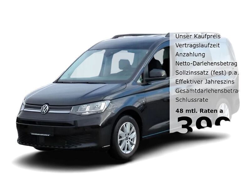 Schwarz Gebraucht 2024 VW Caddy Maxi Life Life Van / Kleinbus | 38.149 € (Fairer Preis) - Bild 1/4