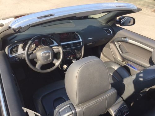 Gebraucht Audi A5 Cabriolet S-Line 160 PS (117 kW) 2010 Schwarz metallic Cabrio