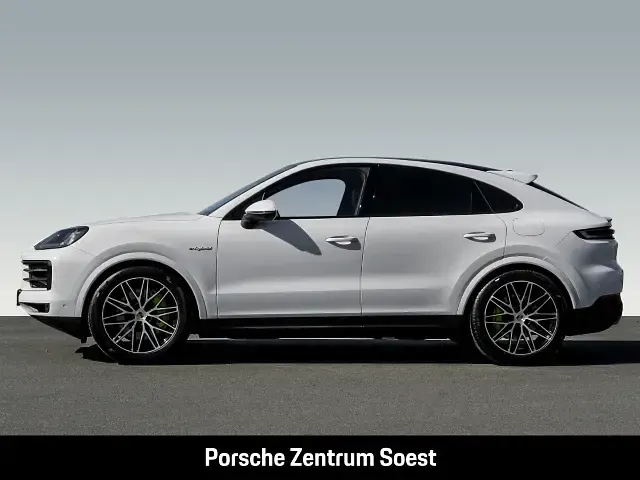 Gebraucht Porsche Cayenne E-Hybrid Coupe 470 PS (345 kW) 2024 Carraraweißmetallic SUV