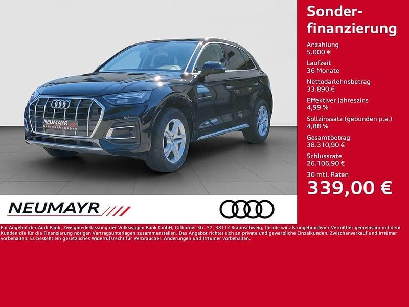 Mythosschwarz metallic Gebraucht 2022 Audi Q5 Advanced SUV | 38.890 € (Guter Preis) - Bild 1/4