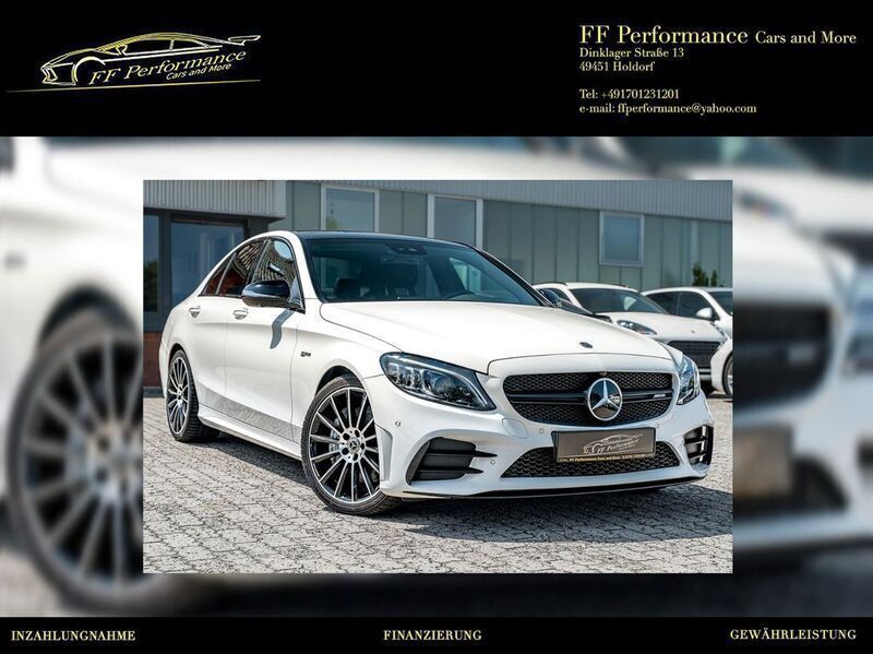 Weiß Gebraucht 2019 Mercedes C43 AMG AMG Limousine | 37.990 € (Superpreis) - Bild 1/4