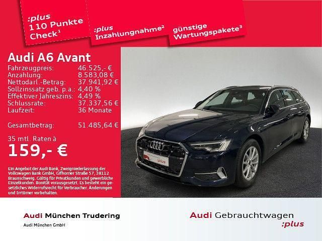 Firmamentblau metallic Gebraucht 2025 Audi A6 Advanced Plus Kombi | 46.525 € (Superpreis) - Bild 1/2
