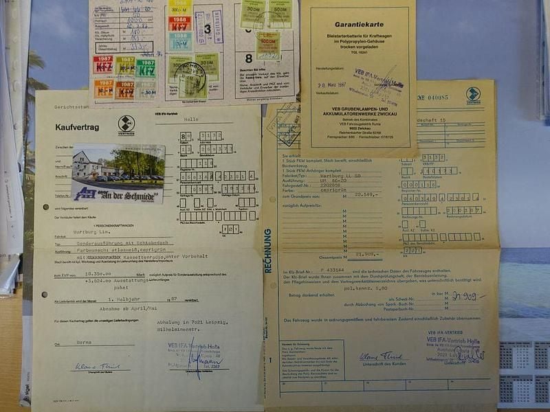 Gebraucht Wartburg 353 50 PS (36 kW) 1987 Caprigrün Limousine