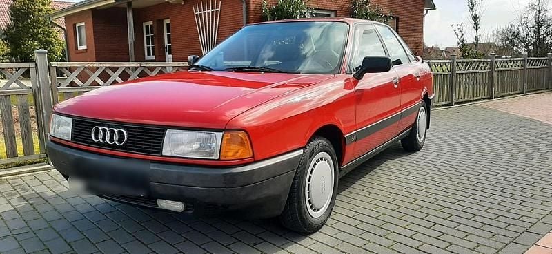 Gebraucht Audi 80 75 PS (55 kW) 1987 Rot Limousine