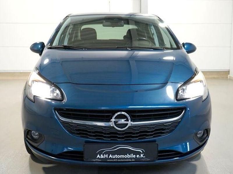 Gebraucht Opel Corsa 101 PS (74 kW) 2016 Blau Kleinwagen