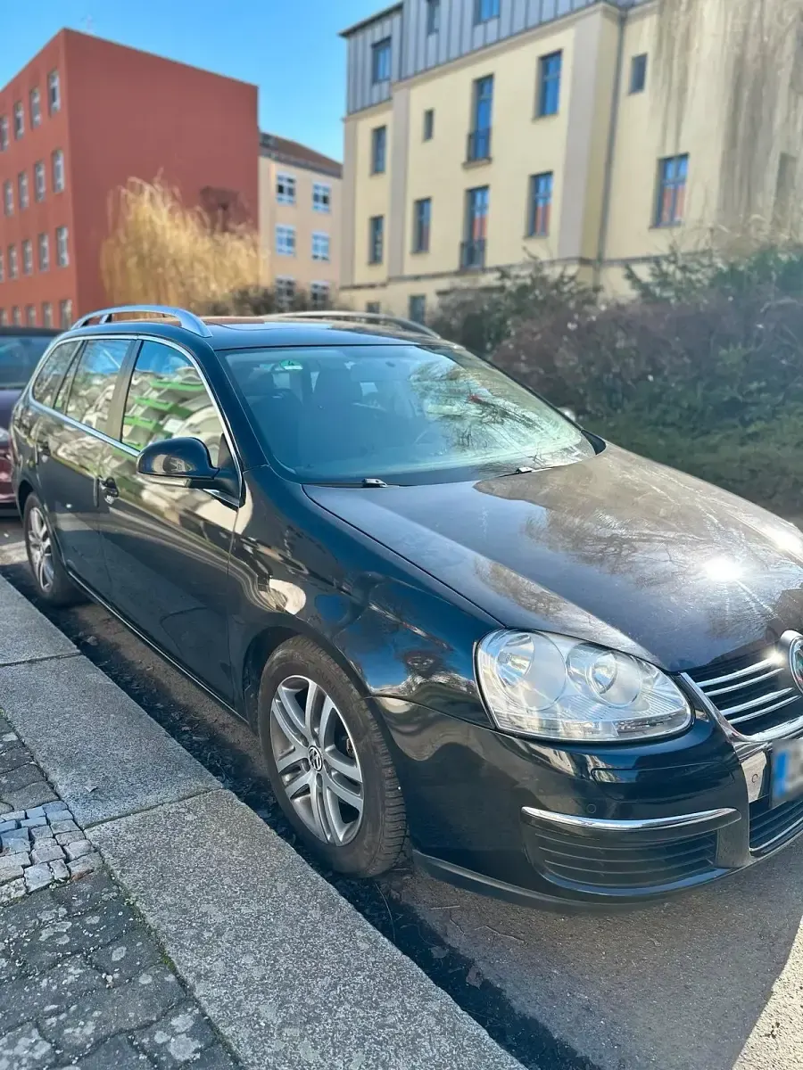 Gebraucht VW Golf VI 122 PS (89 kW) 2009 Schwarz Kleinwagen