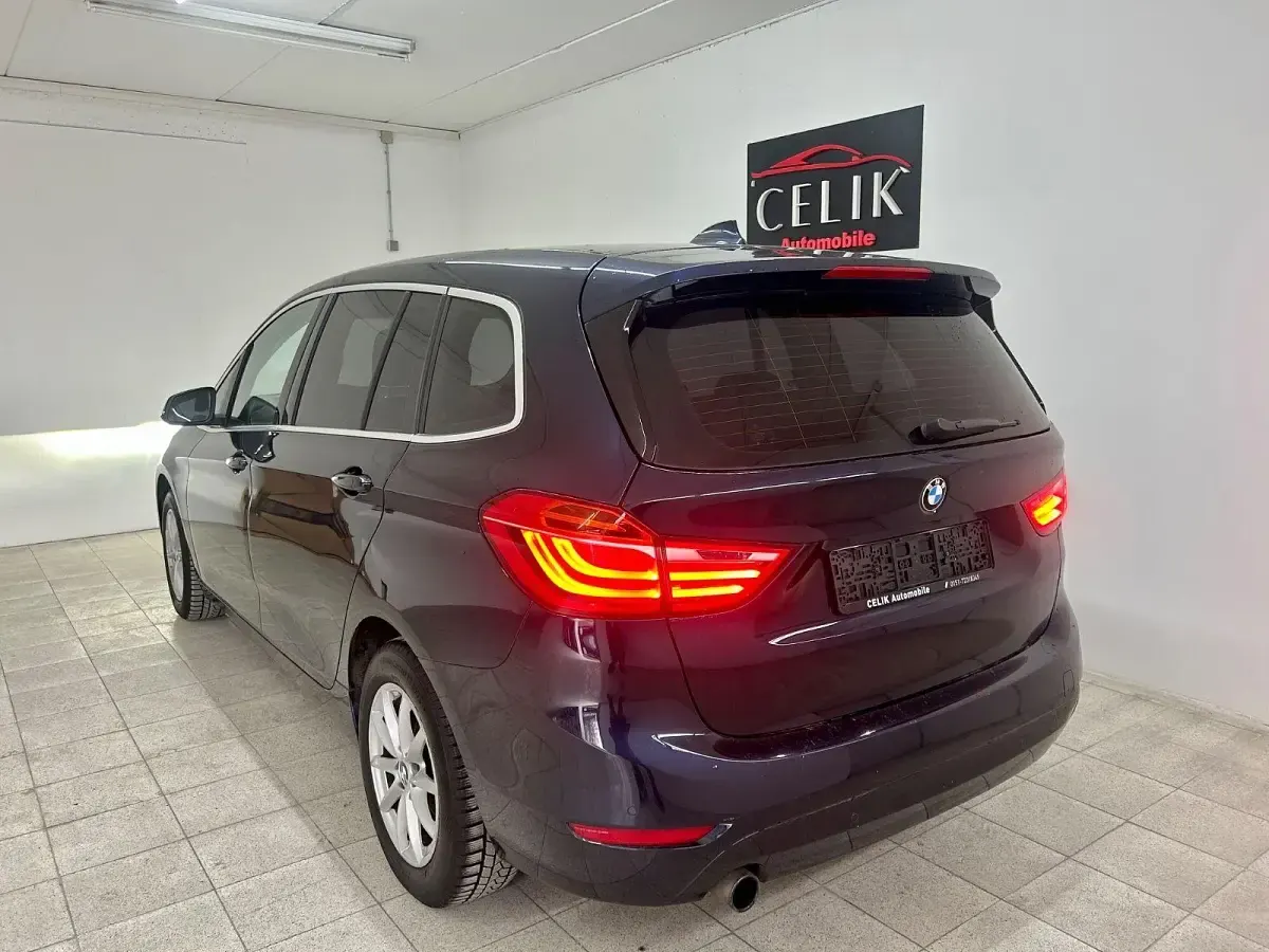 Gebraucht BMW 218 Gran Tourer Advantage 136 PS (100 kW) 2016 Blau Van / Kleinbus